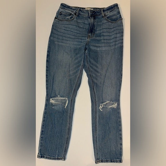 Abercrombie & Fitch Denim - Abercrombie & Fitch Curve Love High Rise Skinny Jeans Women’s 10 Blue Stretch